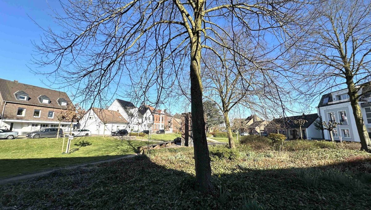 Blick zur Parkanlage