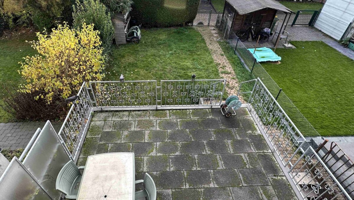 Blick auf den Garten