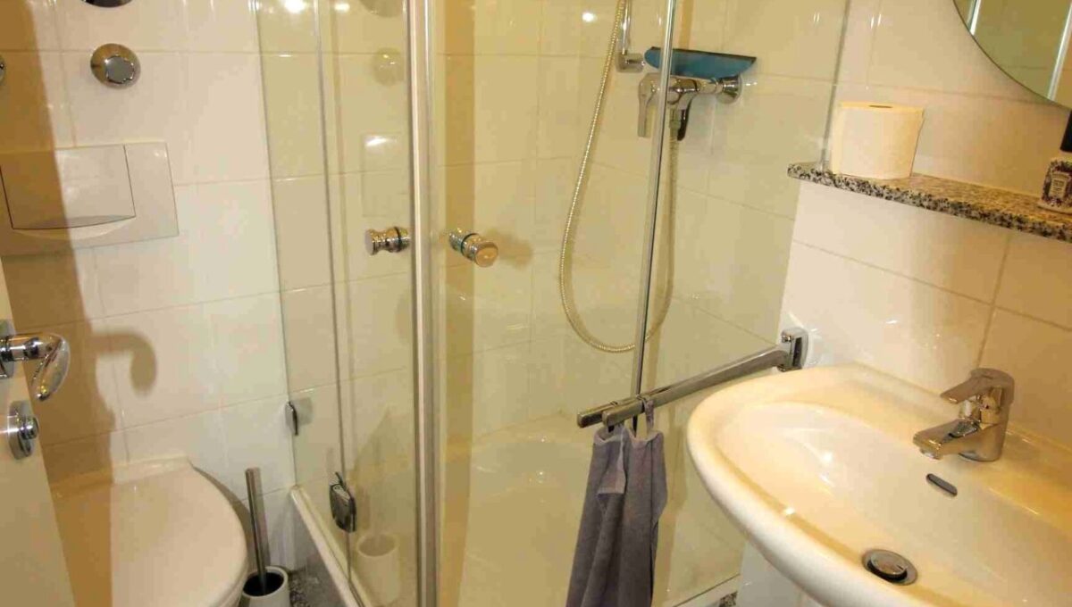 Gäste-WC mit Dusche DG