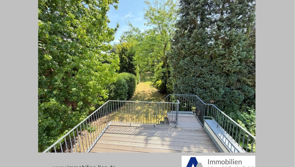 Blick in den Garten
