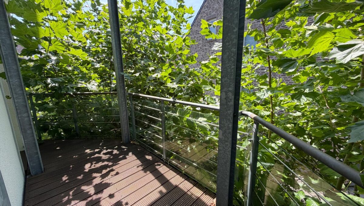 Balkon am Esszimmer